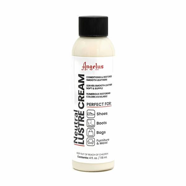 Angelus Lustre Cream - Water-Based Leather Conditioner and Polish 4oz