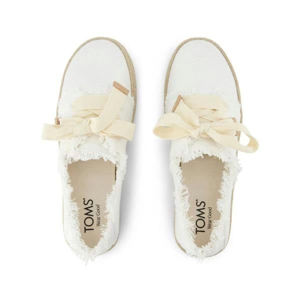 Toms CAROLINA Espadrille Shoes Espadrille Shoes   in  White
