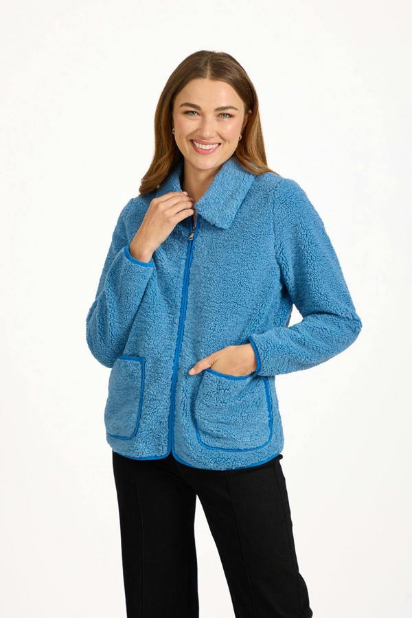 Mudflower Soft Sherpa Fleece Jacket