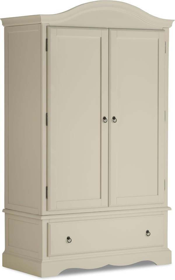 Statement Furniture Romance Double Wardrobe With Drawer. French 2 Door Wardrobe