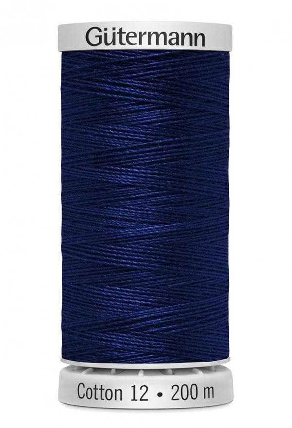 Gutermann No 12 Sulky Cotton Embroidery Thread 200m Cotton Thread Suitable For Embroidery