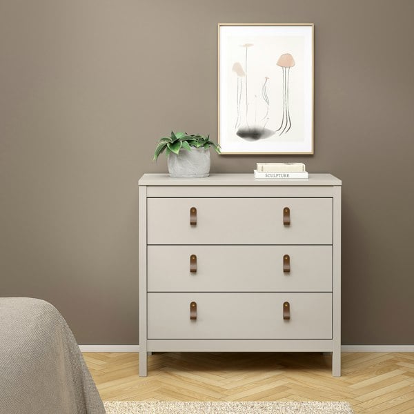 Furniture To Go Barcelona Chest 3 Drawers in Cashmere