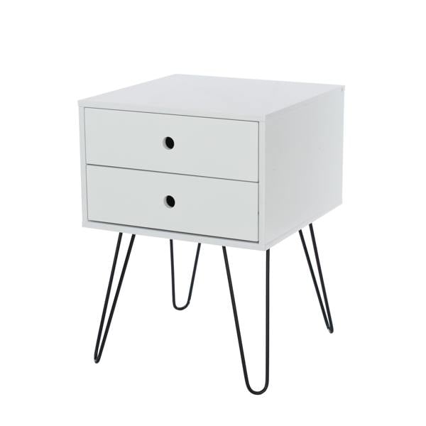 Core Products Telford 2-Drawer Premium Bedside Cabinet