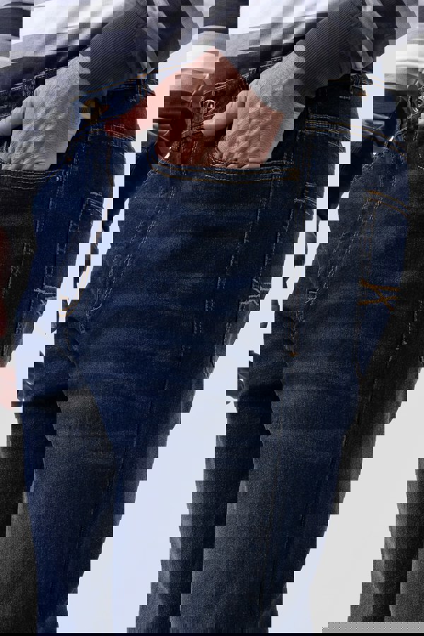 ENORSIA Mens Relaxed Straight Fit Jeans