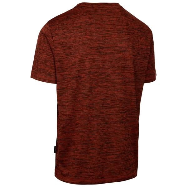 Trespass Mens Kearsley Active Top - Burnt Orange Marl - 