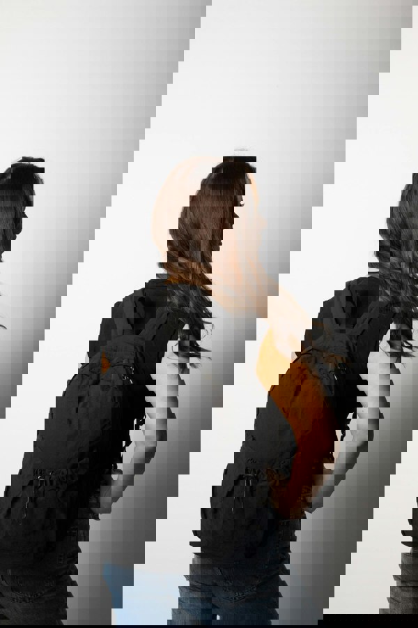 SVNX Casual Backpack In Black