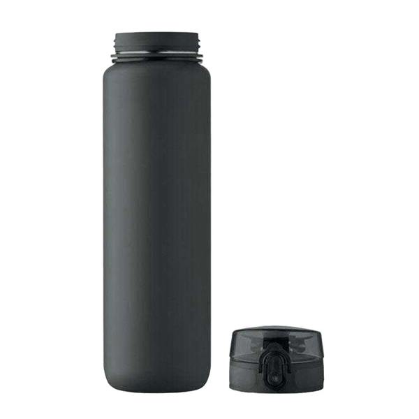 MidOcean Isforden RPET Sports 1L Water Bottle - Black - 