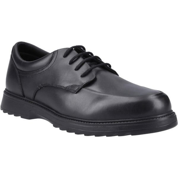 Hush Puppies Romeo Leather Boys's Black Shoes