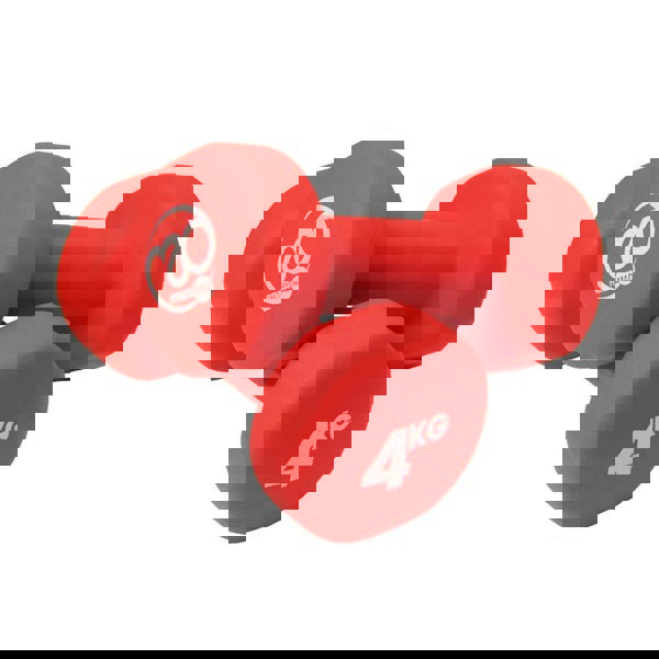 Fitness Mad Neoprene Dumbbells 4kg