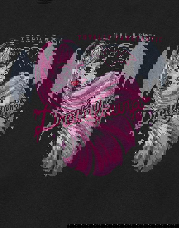 Monster High Girls Black Draculaura Short Sleeved T-Shirt