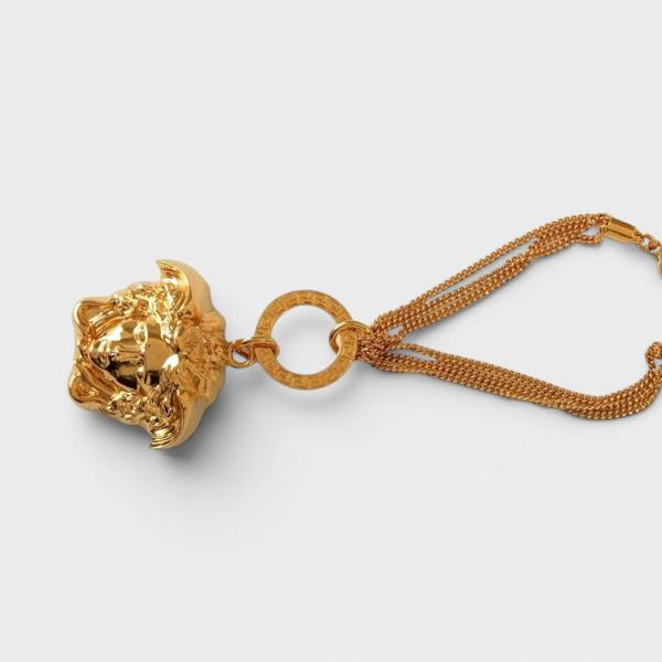 Versace Medusa Head Bracelet Gold Tone