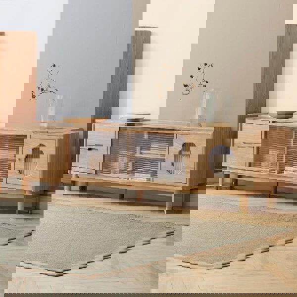 Canaz TV Stand, Ash Wood-Weilai Concept-Weilai Concept