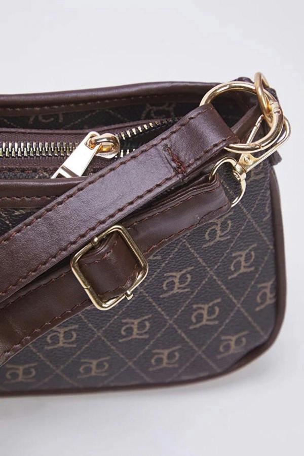 WOVCOR Patterned Adjustable Strap Mini City Shoulder Bag