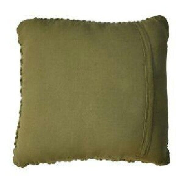 Wyld Haus Set of 2 Riomaggiore Macrame Green Cushion Covers