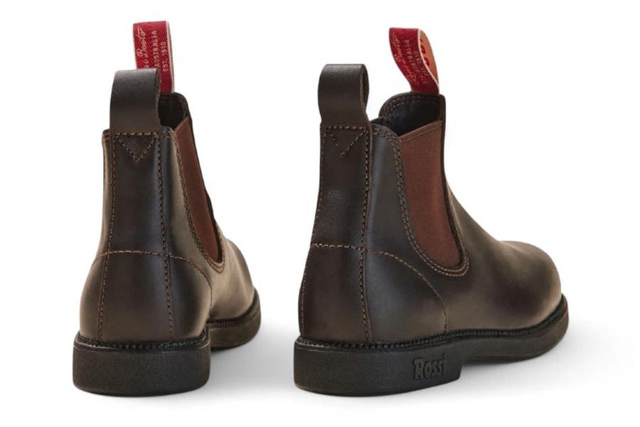 Rossi Boots Rossi 607 Booma Brown Leather Chelsea Boots