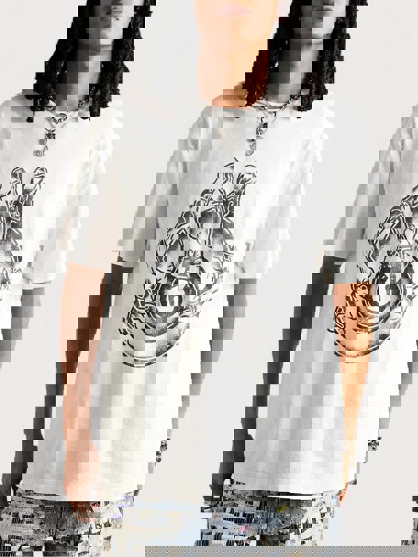 Gallery Dept. Big G Ball Tee White - Mens