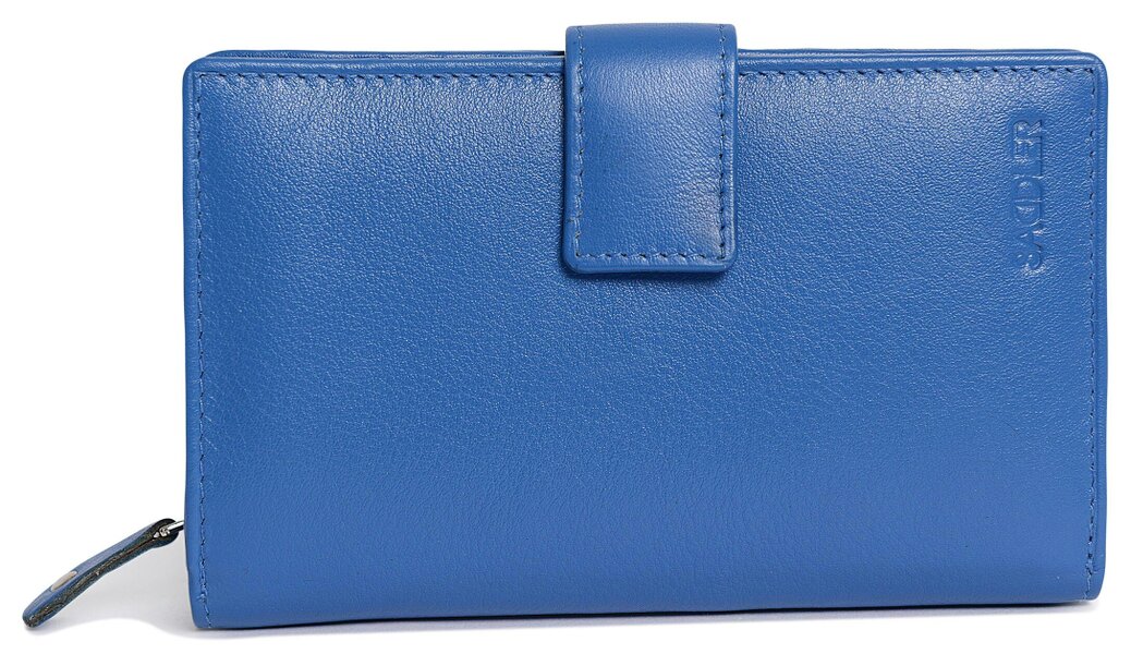 SADDLER Mid-Size Leather Purse Wallet  "Holly" – Handmade by Saddler | RFID Protected & Gift Boxed
