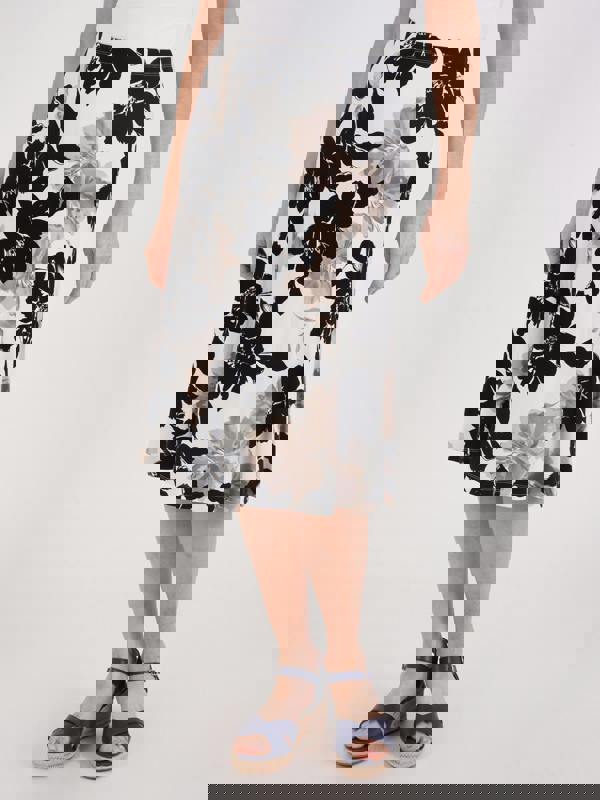 TIGI Dahlia Print Skirt -regular