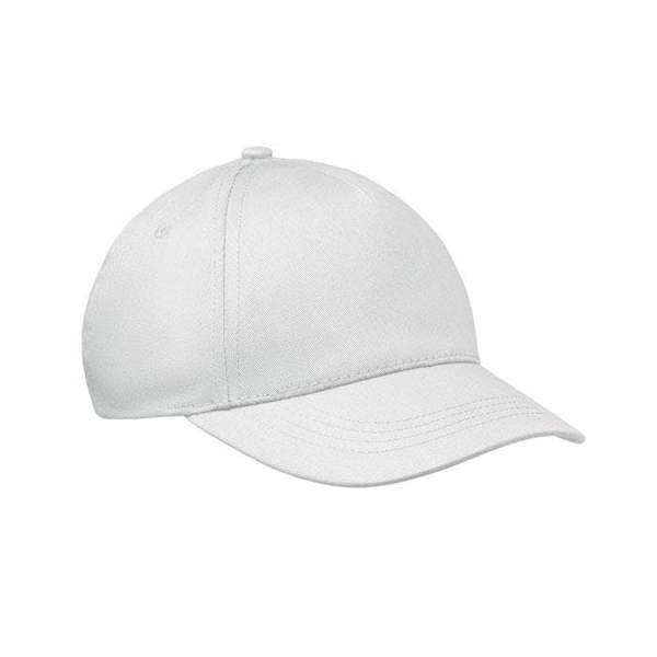 MidOcean Childrens/Kids Buzz Kids Baseball Cap - White - 