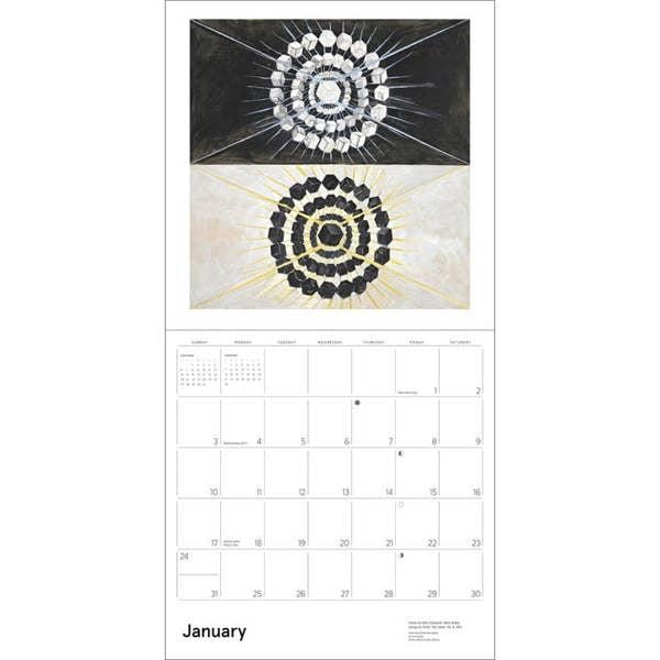 Hilma af Klint Calendar 2027, Wall Calendars, Month To View, Art, Gift