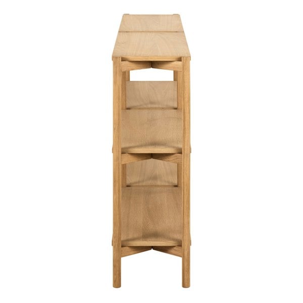 Furniture To Go Braidwood Bookcase with 4 Shelves in Oak