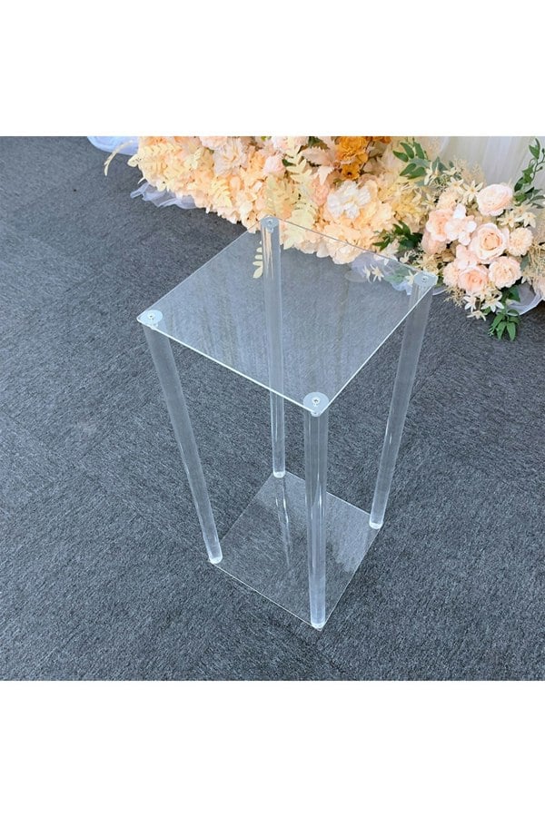 Living and Home Acrylic Wedding Center Flower Rack
