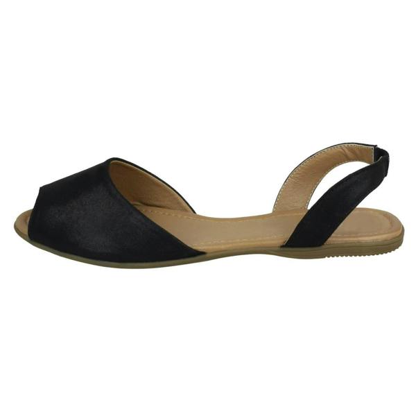 Spot On Ladies Spot On Flat Slingback Mule Sandals
