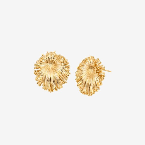 Uchi & Soto Kin Gold Statement Stud Earrings