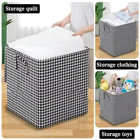 Havendro 3Pcs 180L Large Storage Bags Thickened Dustproof Clothes Quilt Organizer Box