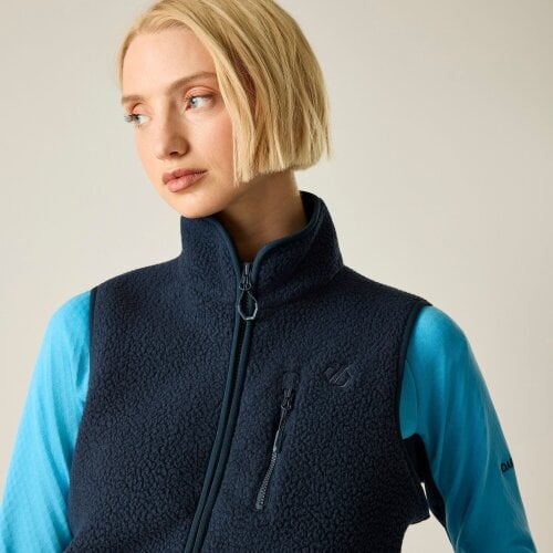 Dare 2B Womens Excursion Fleece Body Warmer - Navy