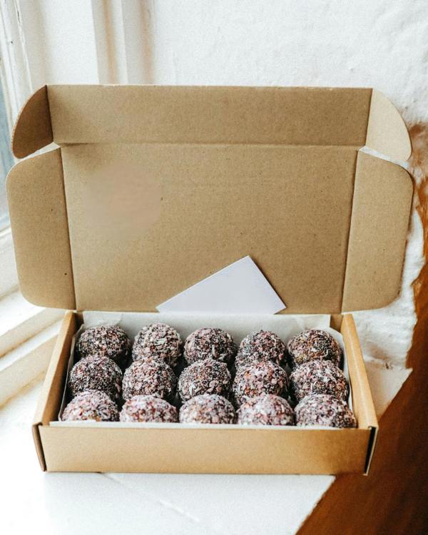 Sweet and Wild Lemon + Blueberry Bliss Balls