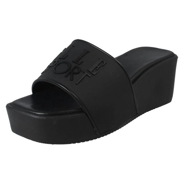 Elle Sport Ladies Elle Sport Wedge Platform Slip On Sliders F90149