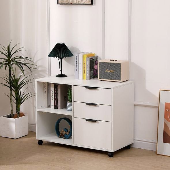 MMT Furniture Designs Under Desk Storage Cabinet, Mobile Pedestal Filing Cabinet