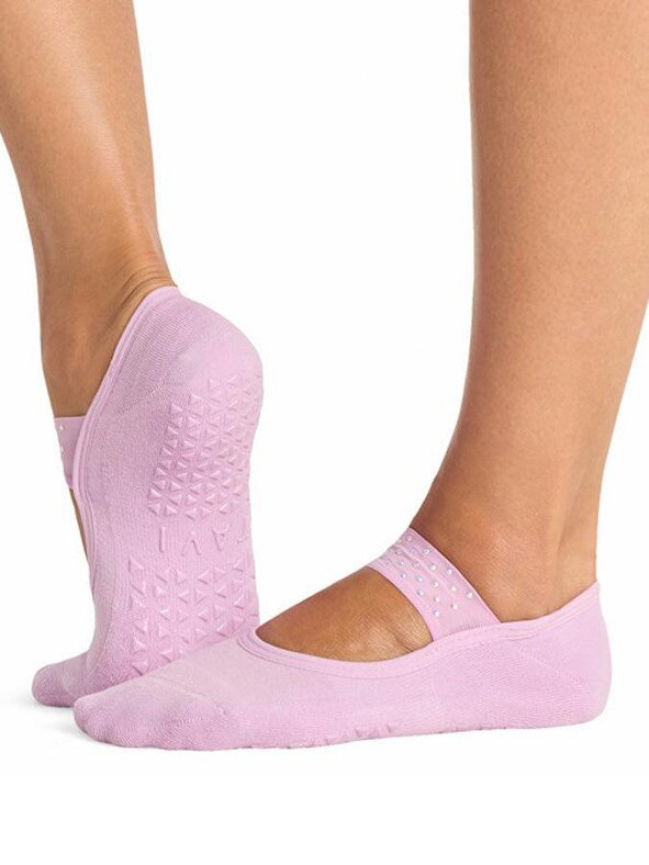 Tavi Lola Grip Socks - Moonlit Lilac