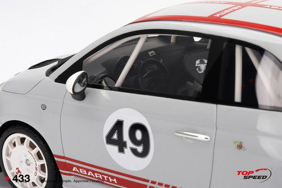 TSM Fiat 500 Abarth Assetto Corse Presentation #49 1:18 Scale TSM TS0433