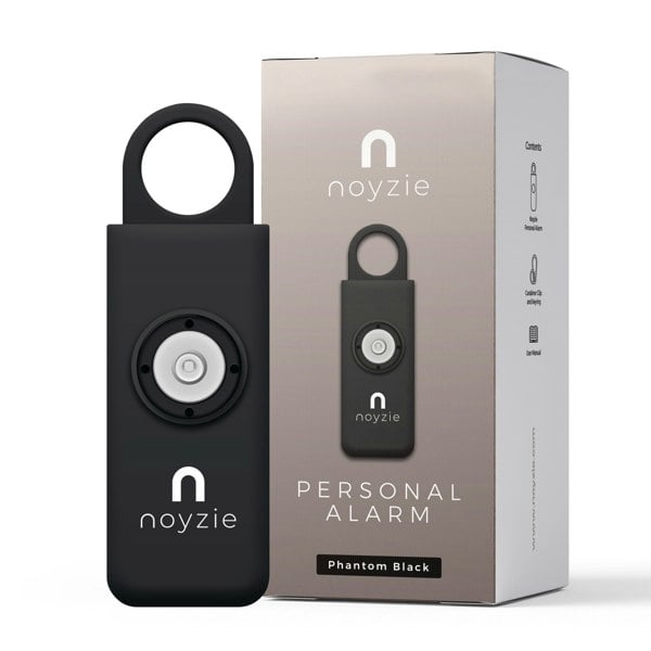 Noyzie 125db Personal Safety Alarm Siren & 200 Lumen Strobing LED Light