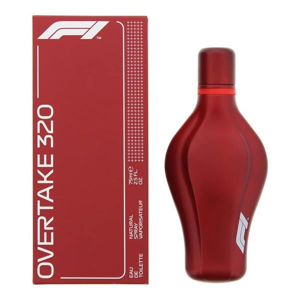 F1 Parfums Overtake 320 Mens Eau De Toilette 75ml Fragrance