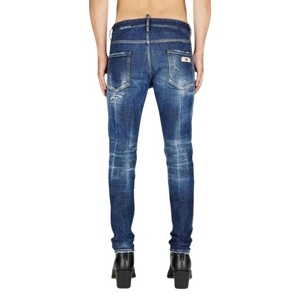 DSQUARED2 Cool Guy Jean Destroyed Worn Denim Blue Jeans W34