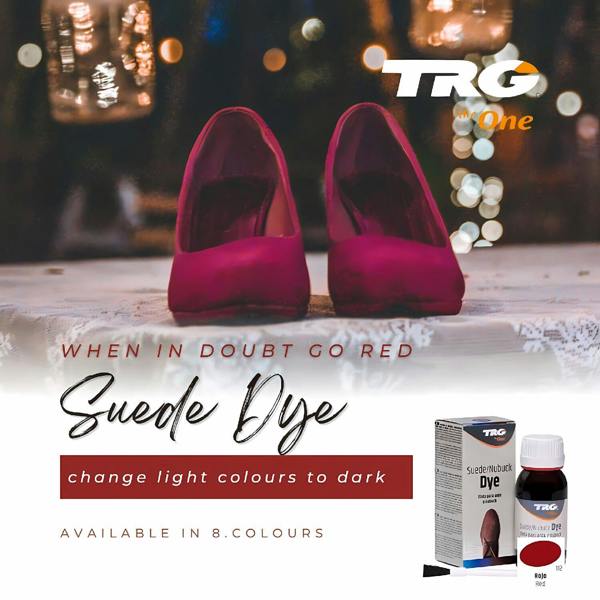 TRG Suede Shoe Dye - Specialised Recolouring for Shoes and Boots 50ml