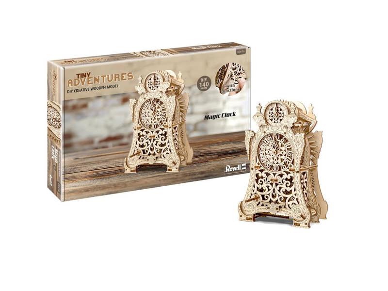 Revell Wooden Magic Clock Tiny Adventures Kit