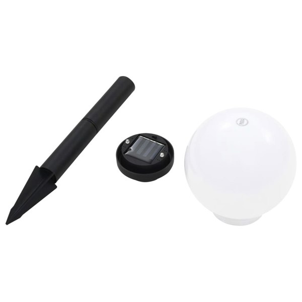 Berkfield Outdoor Solar Lamps 6 pcs LED Spherical 20 cm RGB