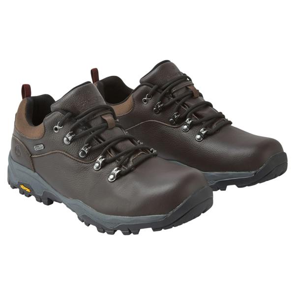 Craghoppers Mens Lite NewHide Full Grain Leather Walking Boots - Mocha - 