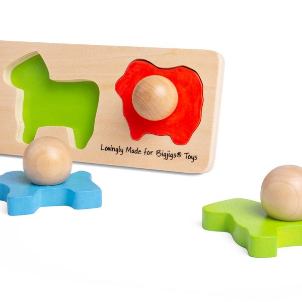 Bigjigs Toys Animal Matching Board