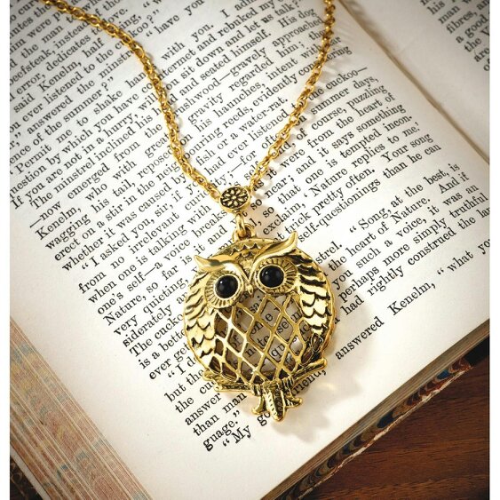 Scotts of Stow Owl Necklace Magnifier