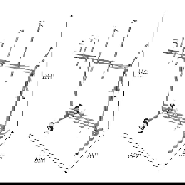 T-Mech Rotary Paint Panel Stand