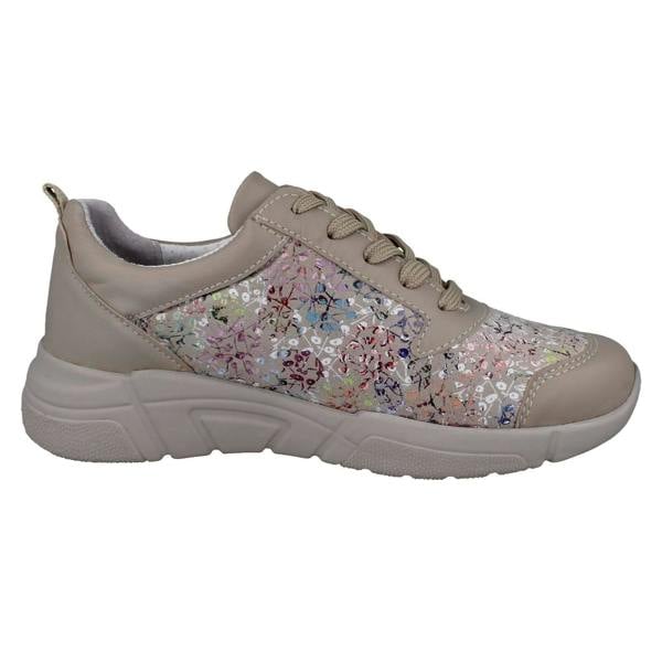 DB Shoes Ladies DB Shoes 2V Fitting Wedge Trainers Grace