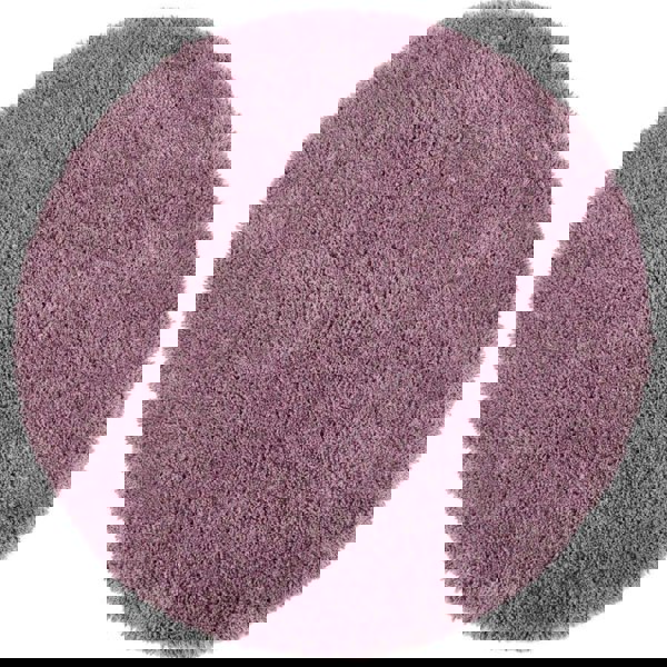 Chicago Lavender Shaggy Rug | Cozy Modern Plush Carpet