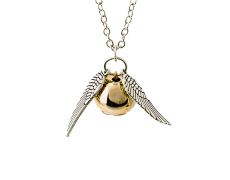 Glamza Harry Potter Angel Wings and Orb Necklace