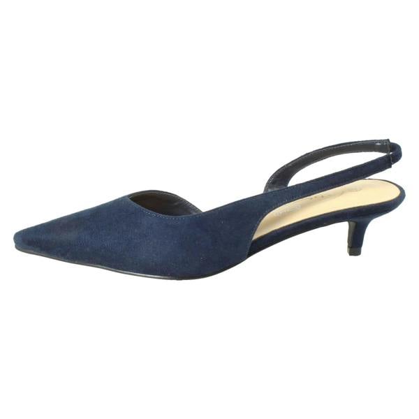 Spot On Ladies Spot On Slip On Evening Shoes F00490