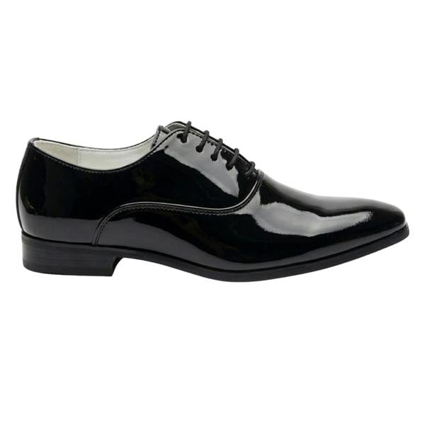 Dolcetto Men’s Formal Patent PU Leather Oxford Shoes